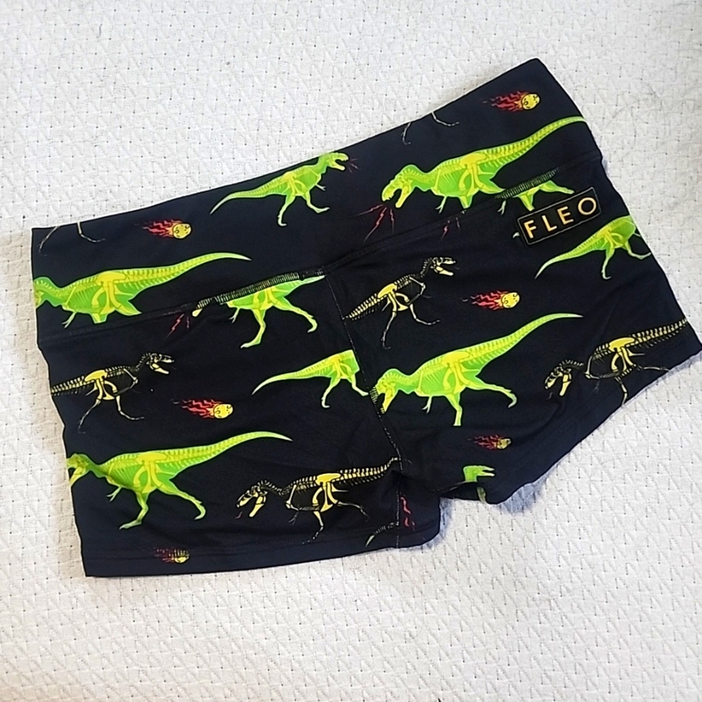 Fleo Dinosaur Shorts Sz L